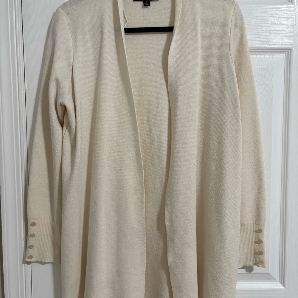 Cyrus Cream Cardigan Sweater
